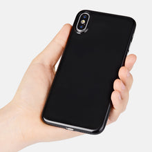 0.35mm ultra thin shiny PP phone cover for iPhone X glossy case, grip well bottom closed for iPhone X case-medome technology麦多米科技