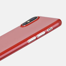0.35mm ultra thin shiny PP phone cover for iPhone X glossy case, grip well bottom closed for iPhone X case
