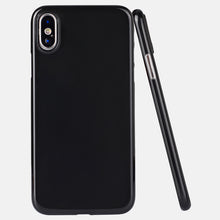 0.35mm ultra thin shiny PP phone cover for iPhone X glossy case, grip well bottom closed for iPhone X case-medome technology麦多米科技
