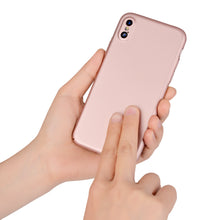 Soft touch coated PC matte phone cover for iPhone X hard case, slim fit for iPhone case