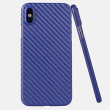 Ultra thin carbon fiber case for iPhone X, slim fit grip well for iPhone carbon case
