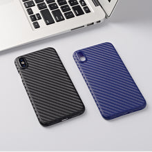 Ultra thin carbon fiber case for iPhone X, slim fit grip well for iPhone carbon case