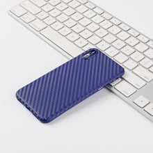 Ultra thin carbon fiber case for iPhone X, slim fit grip well for iPhone carbon case