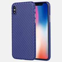 Ultra thin carbon fiber case for iPhone X, slim fit grip well for iPhone carbon case