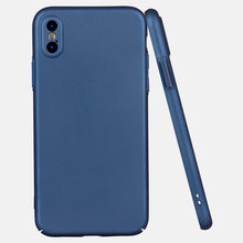 Soft touch coated PC matte phone cover for iPhone X hard case, slim fit for iPhone case