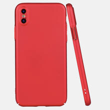 Soft touch coated PC matte phone cover for iPhone X hard case, slim fit for iPhone case